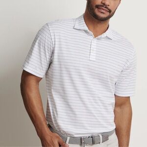 Peter Millar Rover Stripe Crown Comfort Cotton Polo in Evening
Tide size M